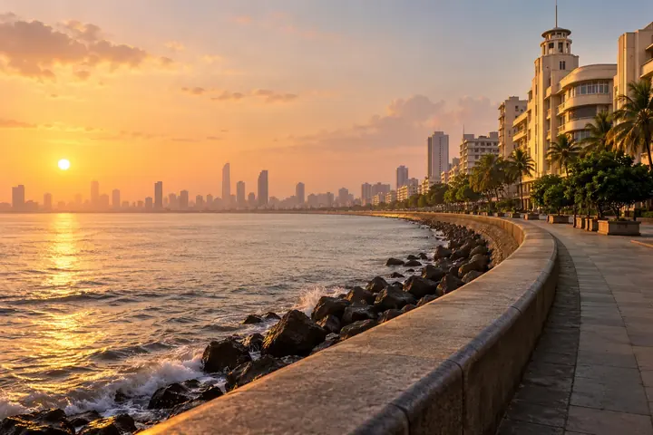 Illustrative Mumbai waterfront